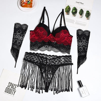 Varnosa 1264 Eldivenli Özel Tasarım Bralet Set